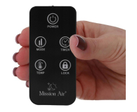 Mission Air Grzejnik konwektorowy NEAPOL 1200W WiFi Black - 1590304 - zdjęcie 6